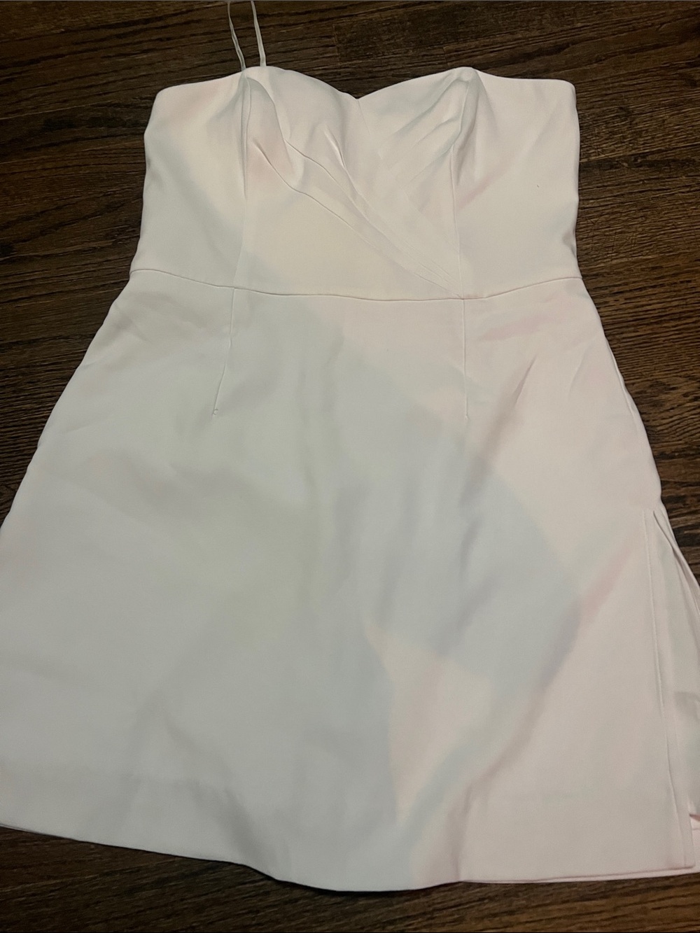 Lilly Pulitzer White Strapless Mini Dress